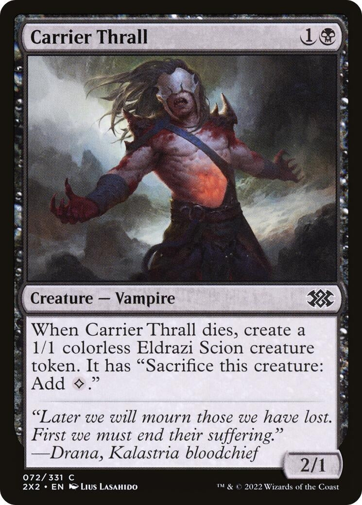 Image for Carrier Thrall (72) - Magic: The Gathering
