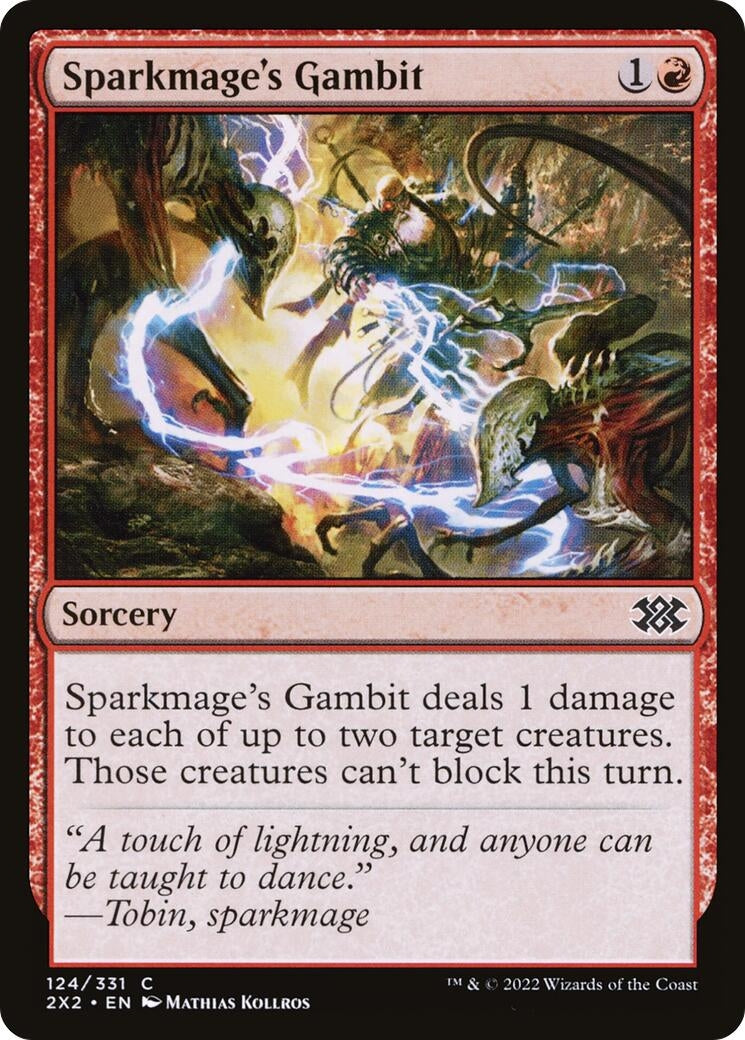 Image for Sparkmage's Gambit (124) - Magic: The Gathering