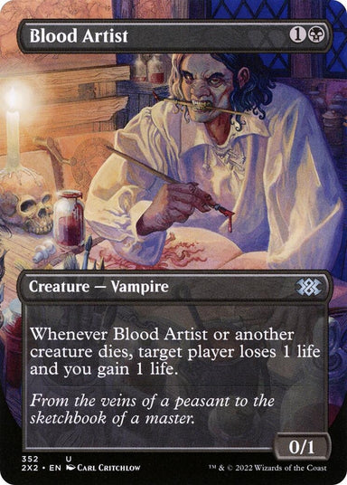 Image for Blood Artist (Borderless) (352) - Magic: The Gathering