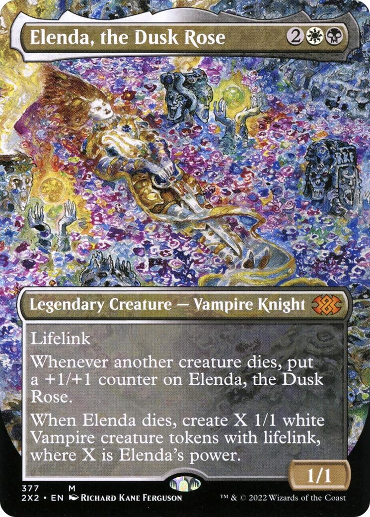 Image for Elenda, the Dusk Rose (Borderless) (377) - Magic: The Gathering