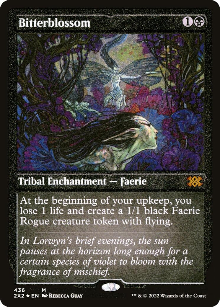 Image for Bitterblossom (Foil Etched) (436) - Magic: The Gathering