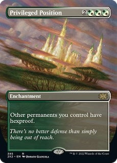 Image for Privileged Position (Borderless) (385) - Magic: The Gathering