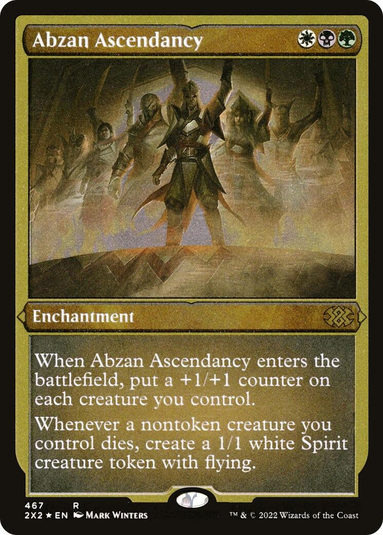 Image for Abzan Ascendancy (Foil Etched) (467) - Magic: The Gathering