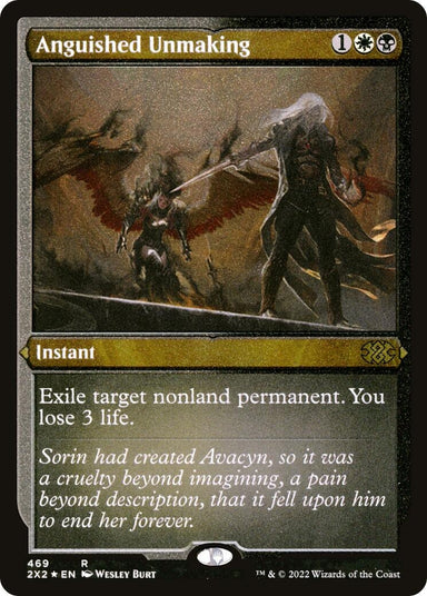 Image for Anguished Unmaking (Foil Etched) (469) - Magic: The Gathering