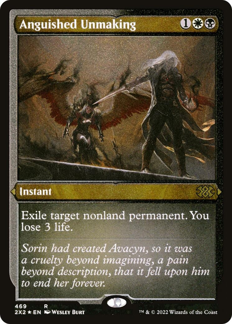Image for Anguished Unmaking (Foil Etched) (469) - Magic: The Gathering