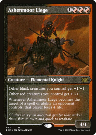 Image for Ashenmoor Liege (Foil Etched) (473) - Magic: The Gathering