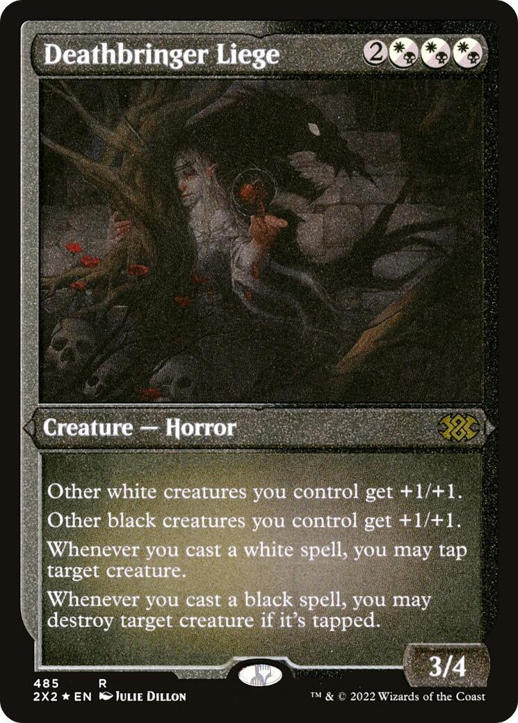 Image for Deathbringer Liege (Foil Etched) (485) - Magic: The Gathering