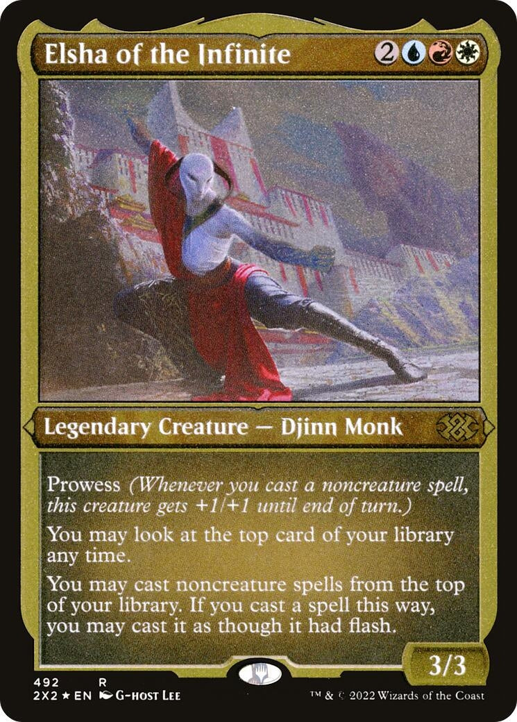 Image for Elsha of the Infinite (Foil Etched) (492) - Magic: The Gathering