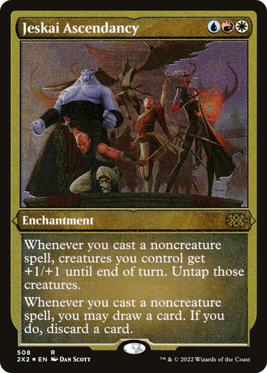 Image for Jeskai Ascendancy (Foil Etched) (508) - Magic: The Gathering