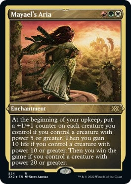 Image for Mayael's Aria (Foil Etched) (524) - Magic: The Gathering