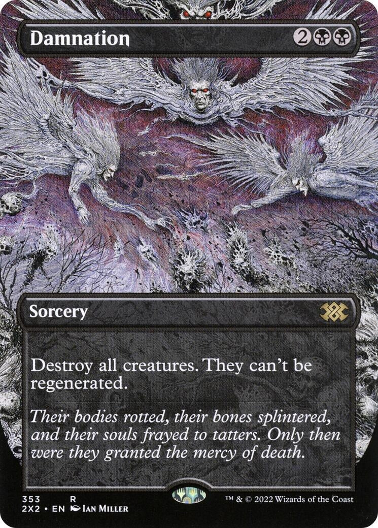Image for Damnation (Borderless) (353) - Magic: The Gathering