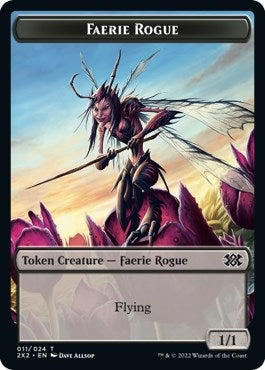 Image for Faerie Rogue // Vampire Double-Sided Token (11 // 9) - Magic: The Gathering