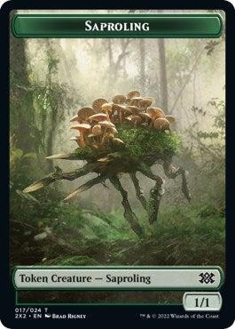 Image for Saproling // Spirit (008) Double-Sided Token (17 // 8) - Magic: The Gathering