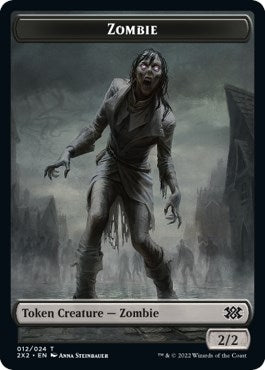Image for Zombie // Phyrexian Golem Double-Sided Token (12 // 21) - Magic: The Gathering