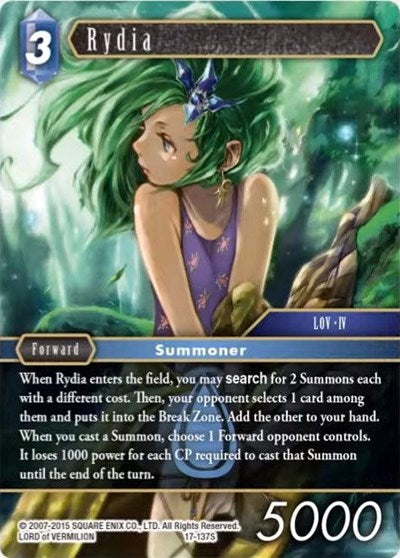 17-137S Rydia (Starter)