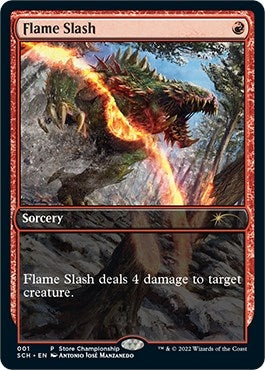 Image for Flame Slash (1) (Game Day & Store Championship Promos) - Magic: The Gathering