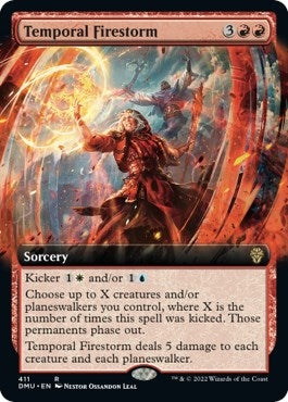 Image for Temporal Firestorm (Extended Art) (411) - Magic: The Gathering