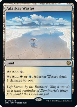 Image for Adarkar Wastes (243) - Magic: The Gathering