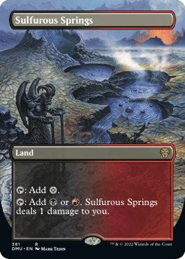 Image for Sulfurous Springs (Borderless) (381) - Magic: The Gathering