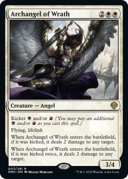 Image for Archangel of Wrath (3) - Magic: The Gathering