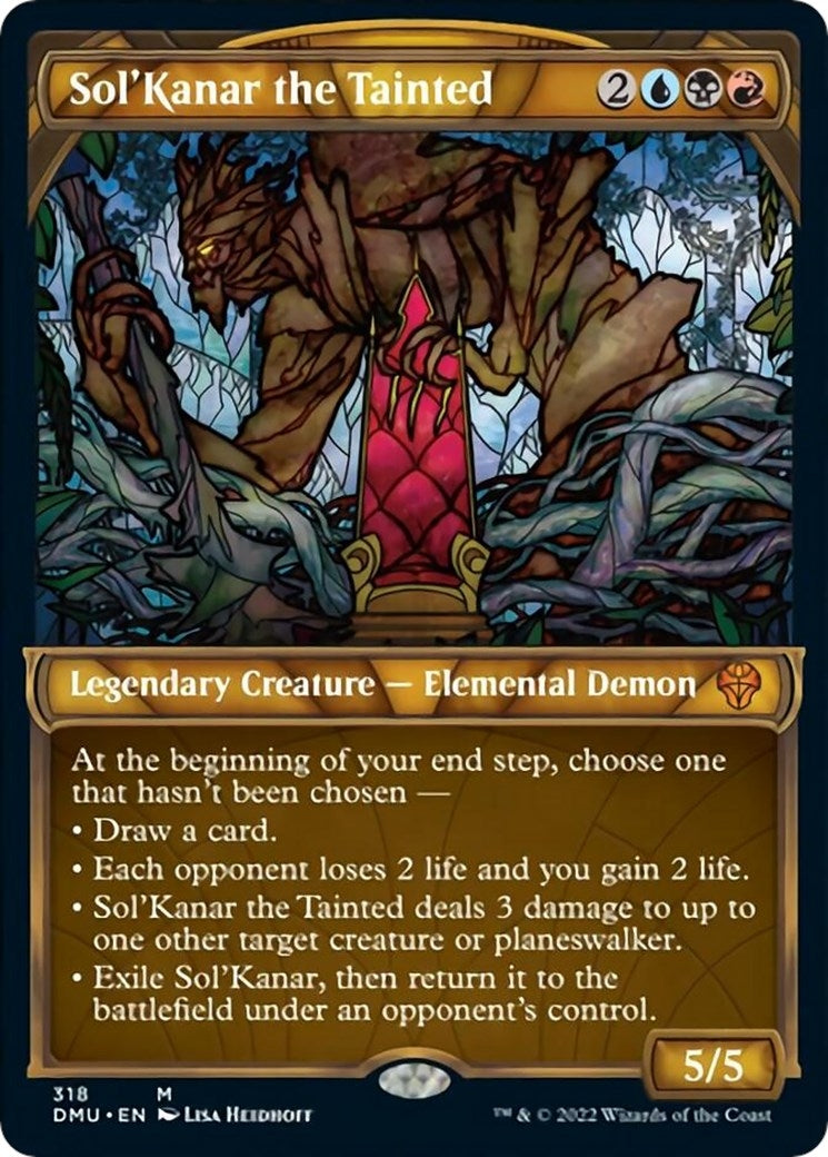 Image for Sol'Kanar the Tainted (Showcase) (318) - Magic: The Gathering