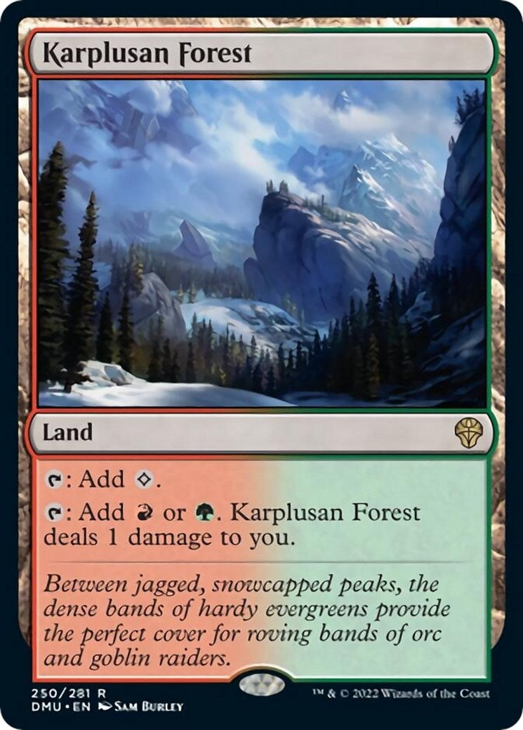 Image for Karplusan Forest (250) - Magic: The Gathering