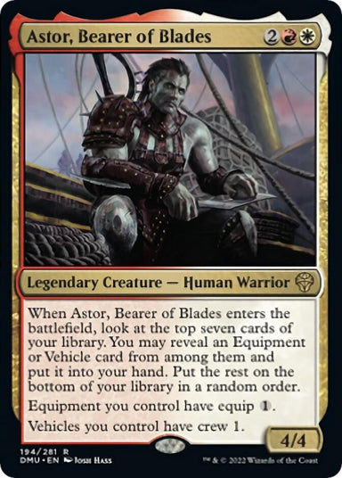 Image for Astor, Bearer of Blades (194) - Magic: The Gathering