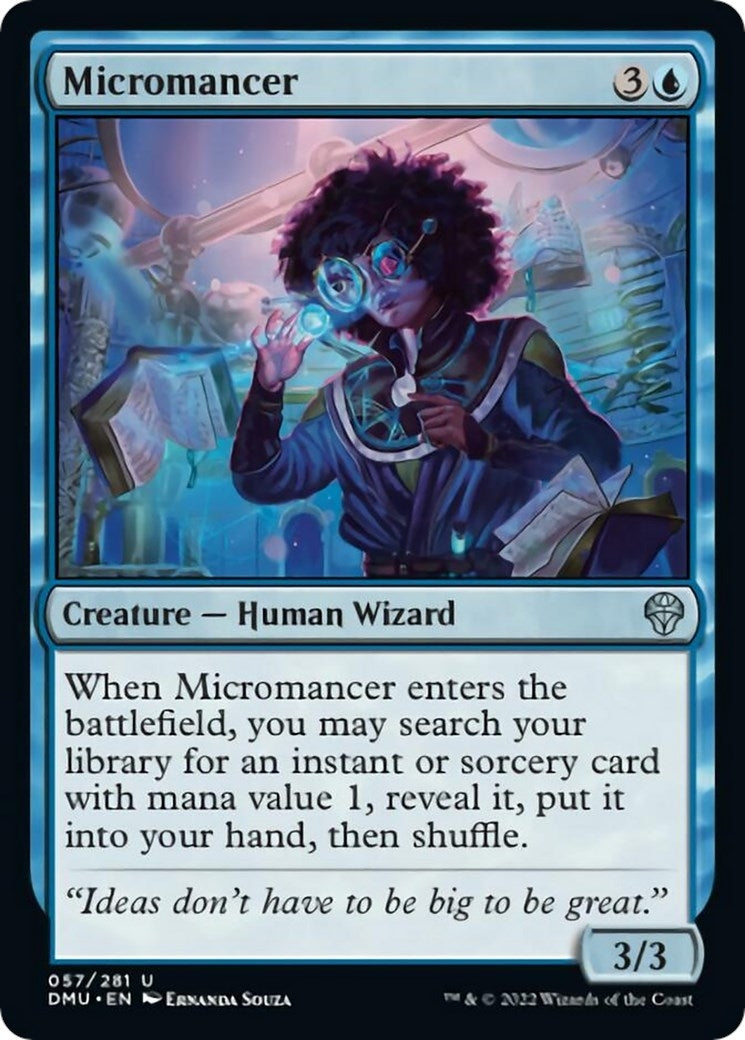 Image for Micromancer (57) - Magic: The Gathering