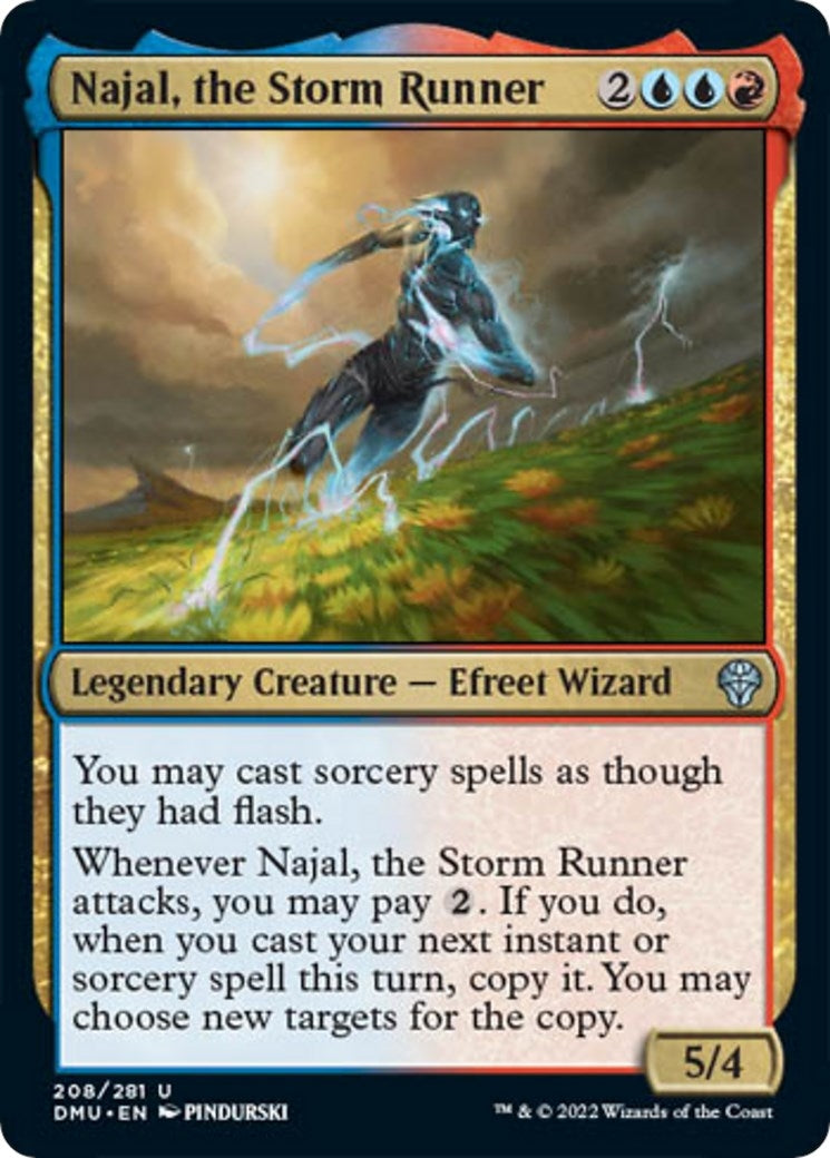 Image for Najal, the Storm Runner (208) - Magic: The Gathering