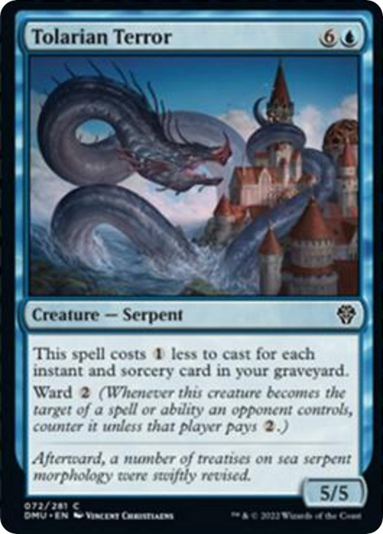 Image for Tolarian Terror (72) - Magic: The Gathering