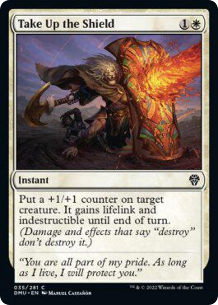 Image for Take Up the Shield (35) - Magic: The Gathering