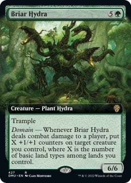 Image for Briar Hydra (Extended Art) (427) - Magic: The Gathering