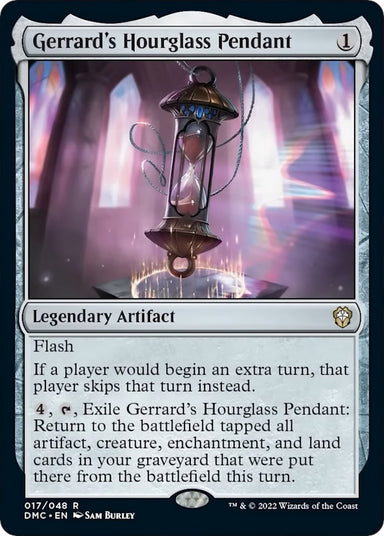 Image for Gerrard's Hourglass Pendant (17) - Magic: The Gathering