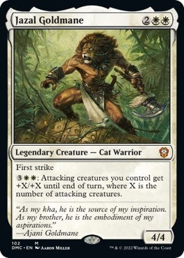 Image for Jazal Goldmane (102) - Magic: The Gathering