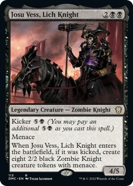 Image for Josu Vess, Lich Knight (113) - Magic: The Gathering