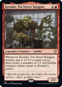 Image for Krenko, Tin Street Kingpin (124) - Magic: The Gathering