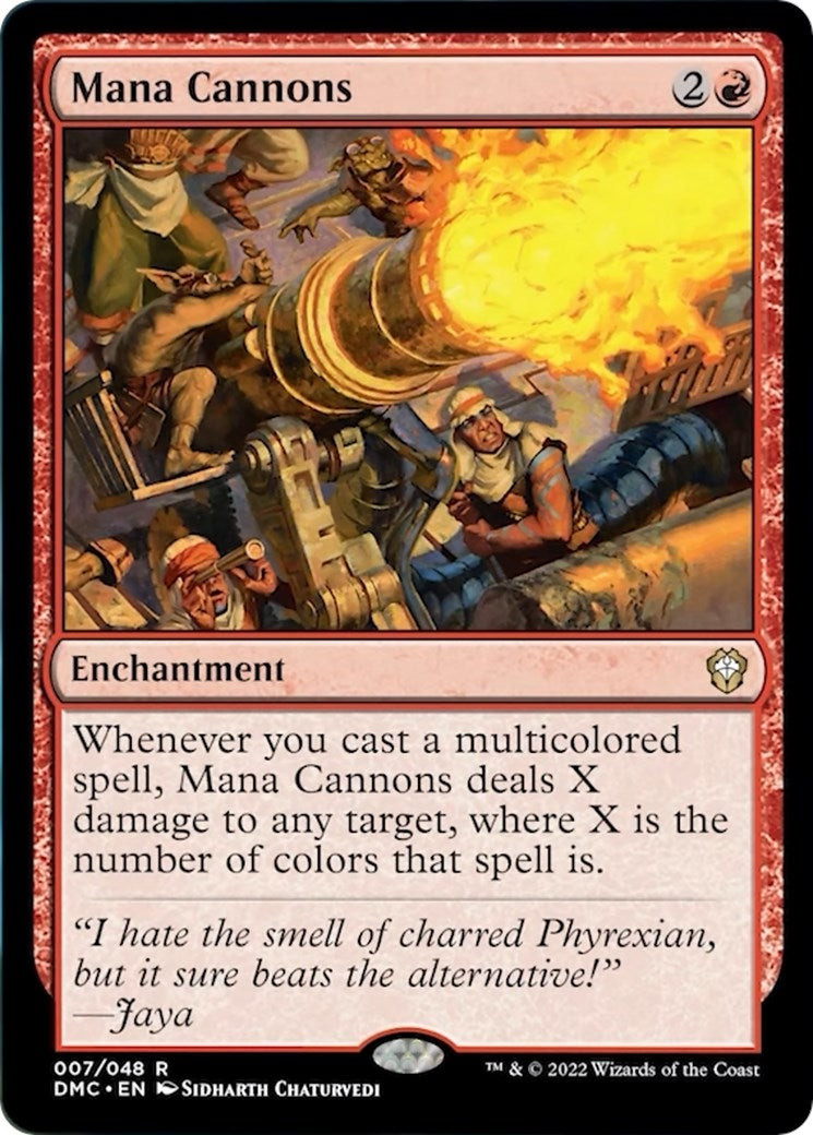 Image for Mana Cannons (7) - Magic: The Gathering