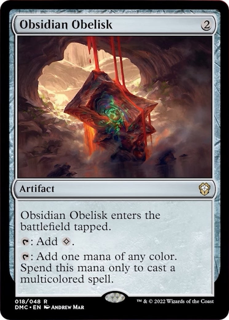 Image for Obsidian Obelisk (18) - Magic: The Gathering