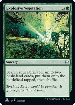 Image for Explosive Vegetation (132) - Magic: The Gathering