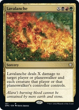 Image for Lavalanche (157) - Magic: The Gathering