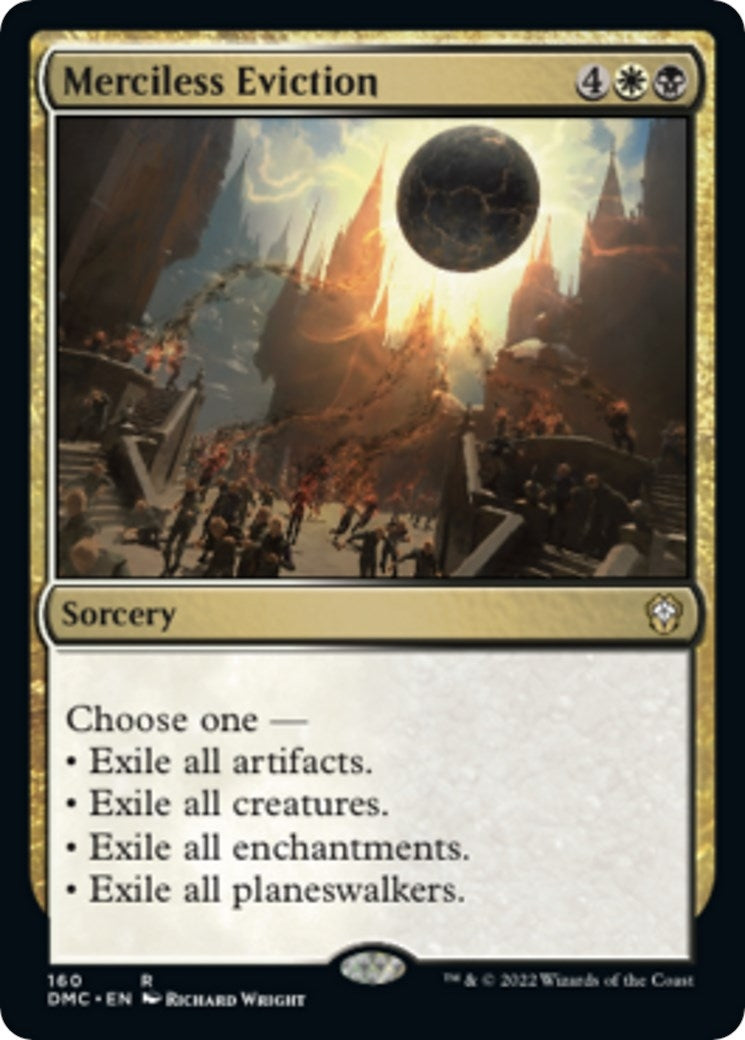 Image for Merciless Eviction (160) - Magic: The Gathering