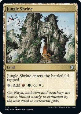 Image for Jungle Shrine (215) - Magic: The Gathering