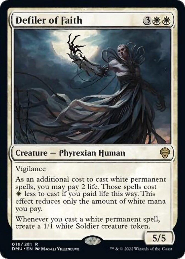 Image for Defiler of Faith (16) - Magic: The Gathering