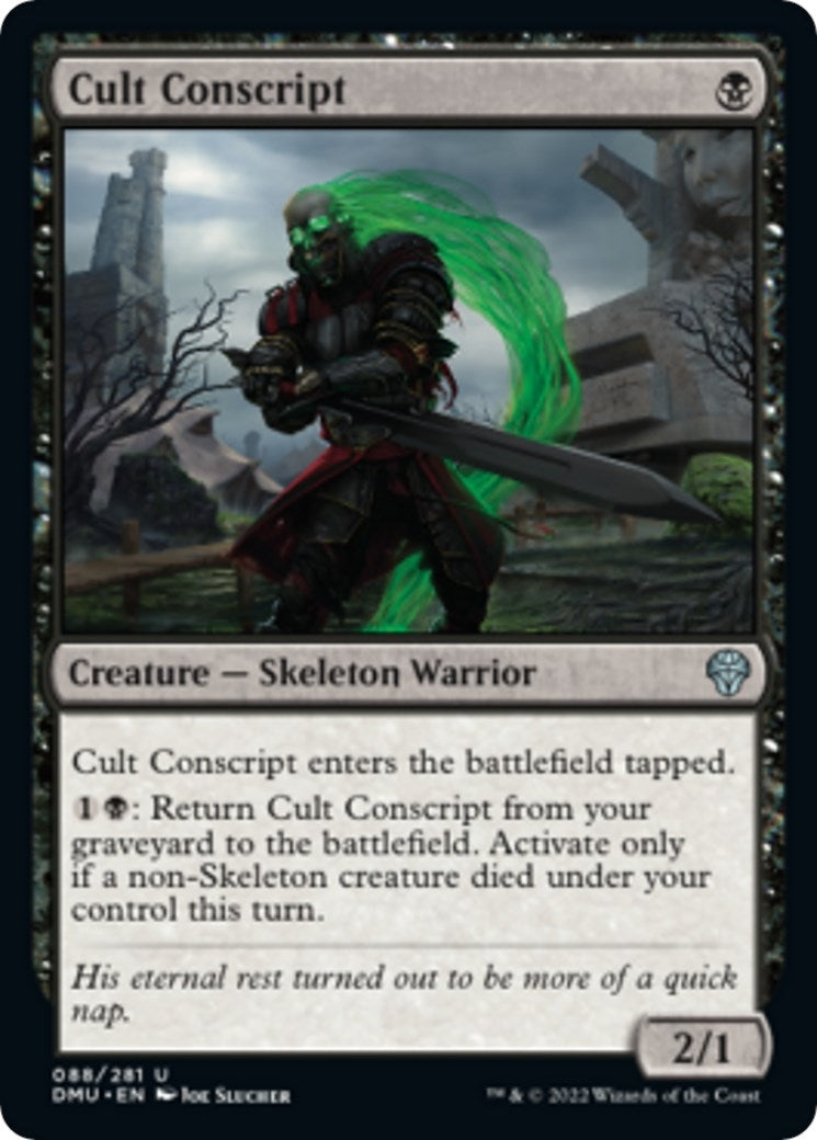 Image for Cult Conscript (88) - Magic: The Gathering