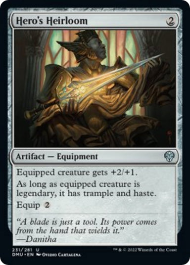Image for Hero's Heirloom (231) - Magic: The Gathering