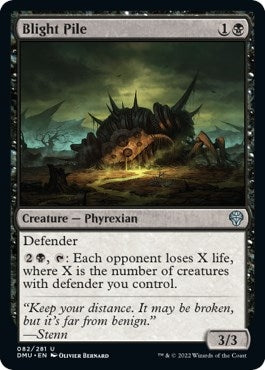 Image for Blight Pile (82) - Magic: The Gathering