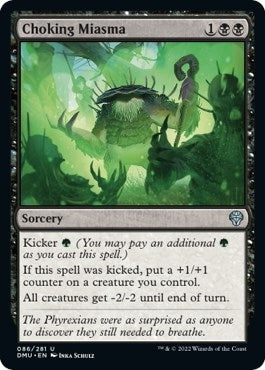 Image for Choking Miasma (86) - Magic: The Gathering