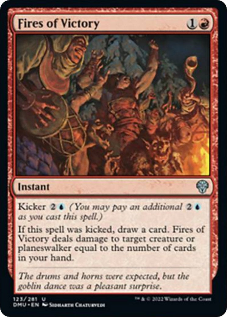 Image for Fires of Victory (123) - Magic: The Gathering