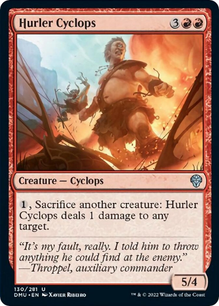 Image for Hurler Cyclops (130) - Magic: The Gathering
