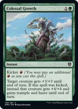 Image for Colossal Growth (158) - Magic: The Gathering
